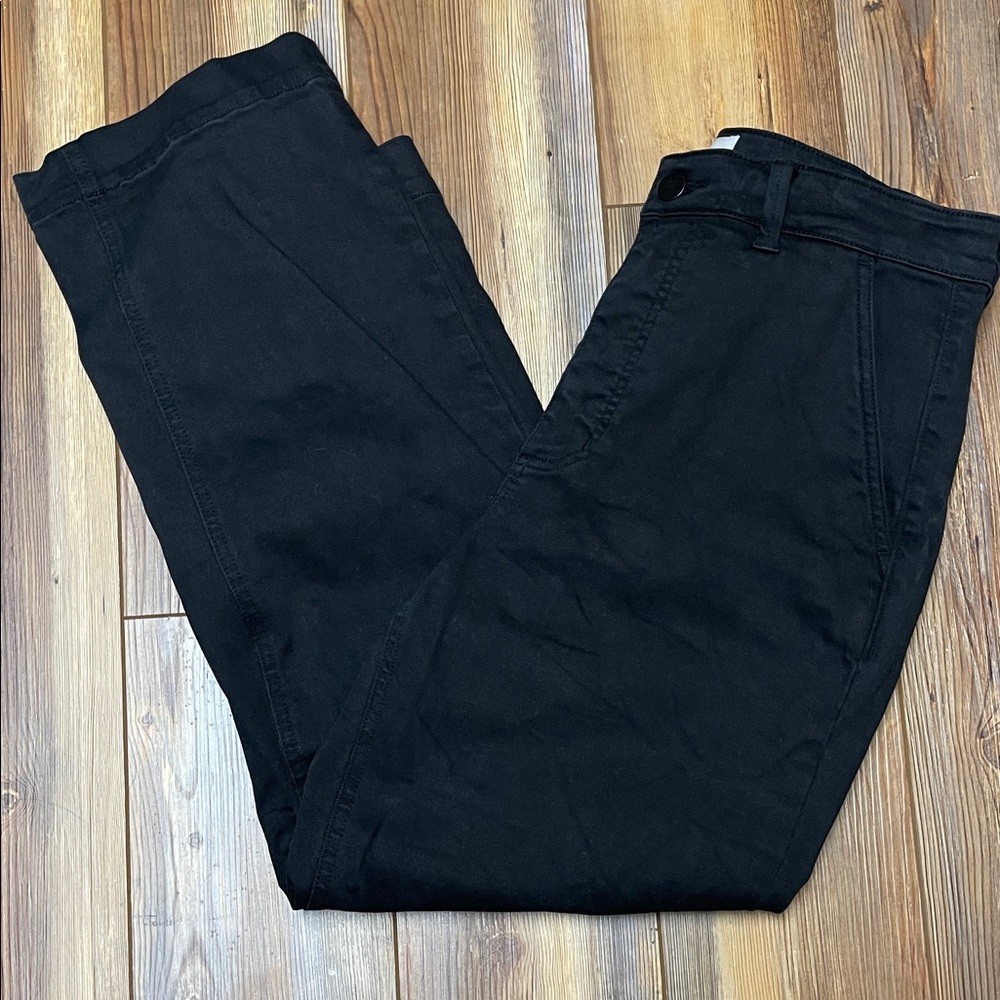Everlane Classic Black Cropped Pants